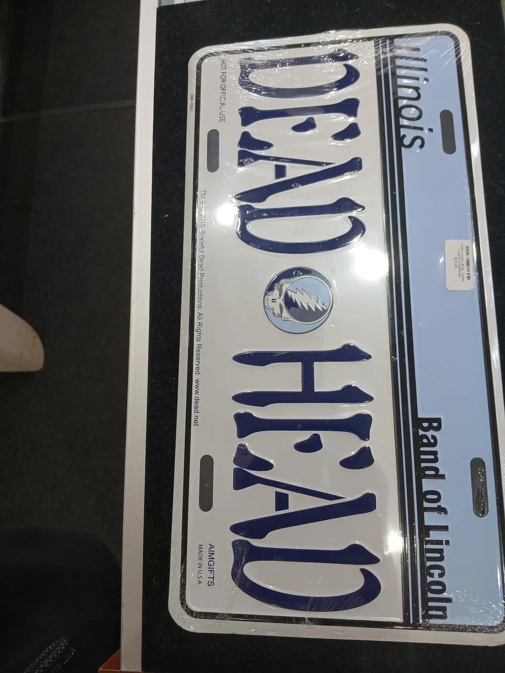 RARE License plate decoration pieces, 4pcs